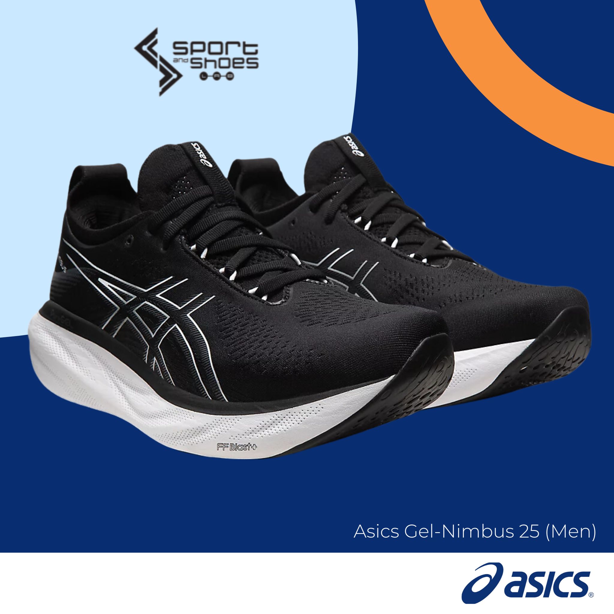 Asics Gel-Nimbus25 (4E) (M) (1011B618-001)